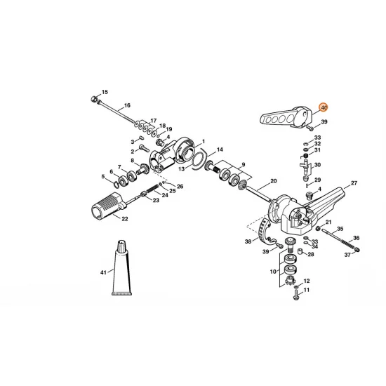 STIHL  Dźwignia regulacyjna 4230 643 3502
